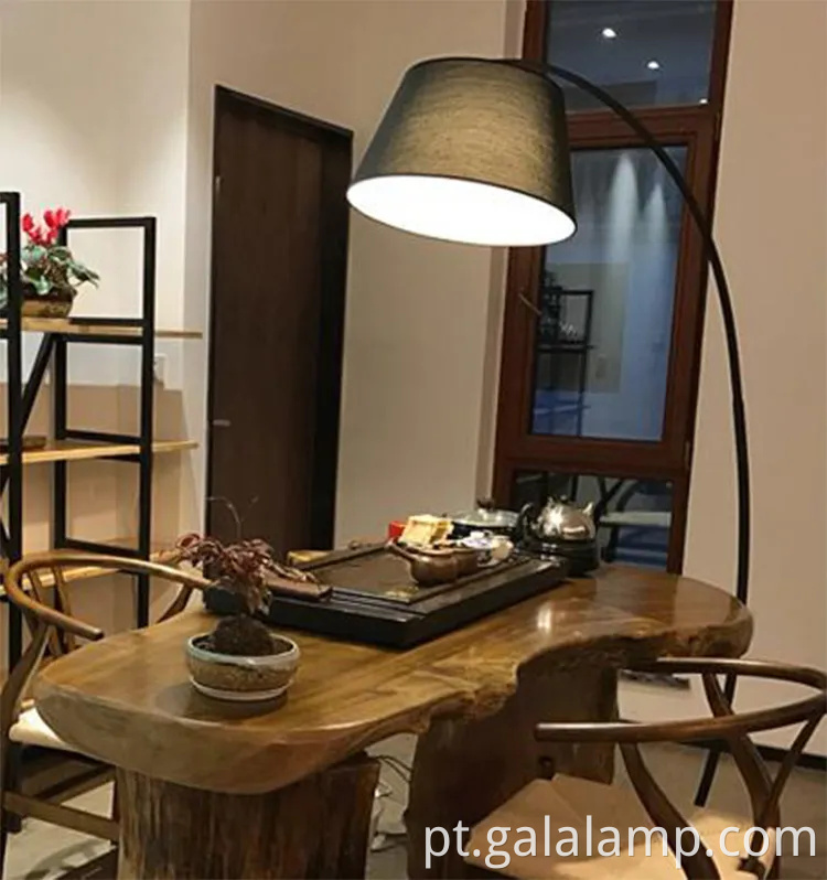 Elegante luminária de lampes de lã de favo de mel preto para espaços modernos